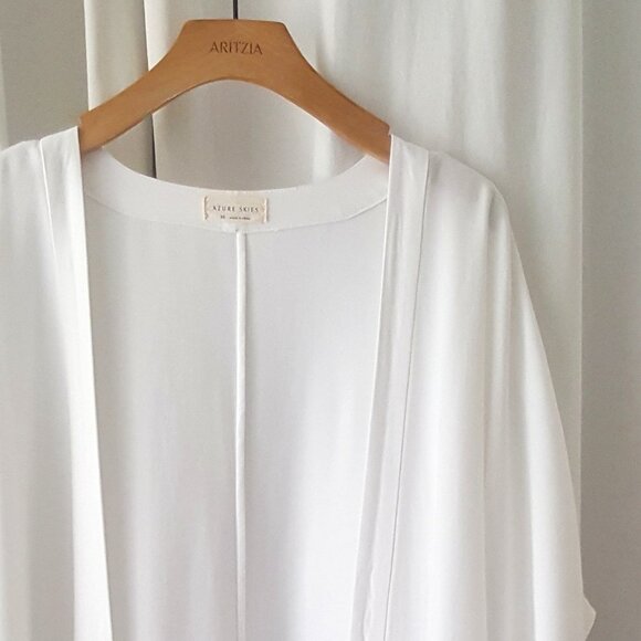 🇨🇦 Aritzia Azure Skies Aitken Blouse - Picture 13 of 14